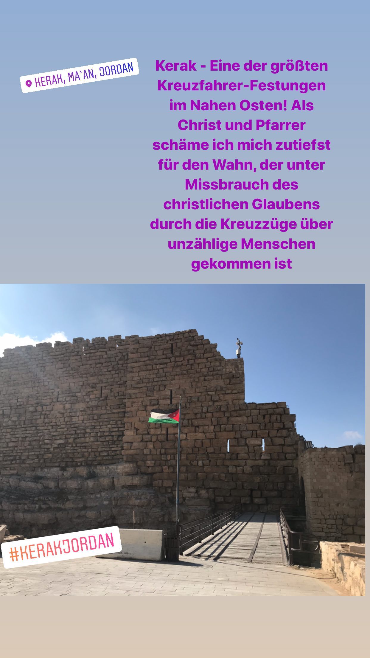 OR| Kerak - Eine der größten HERA NAT Kreuzfahrer - Festungen im Nahen