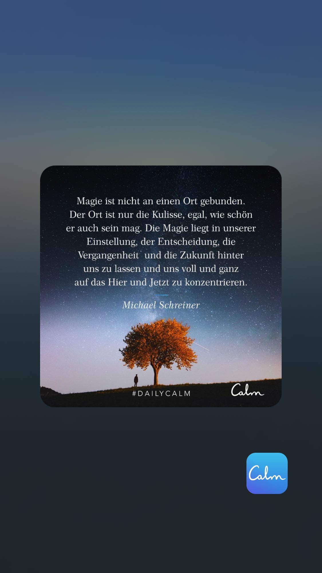 Magie ist nicht an einen Ort gebunden