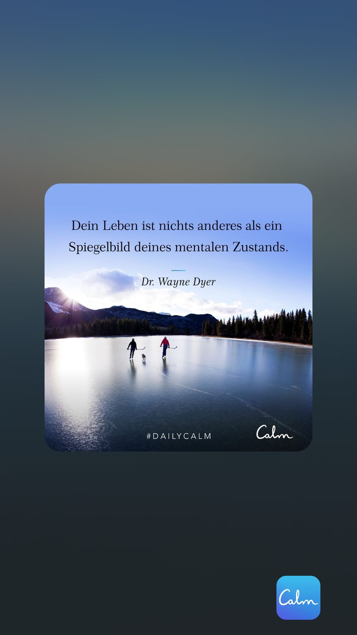Dein Leben ist nichts anderes als ein Spiegelbild deines mentalen Zustands