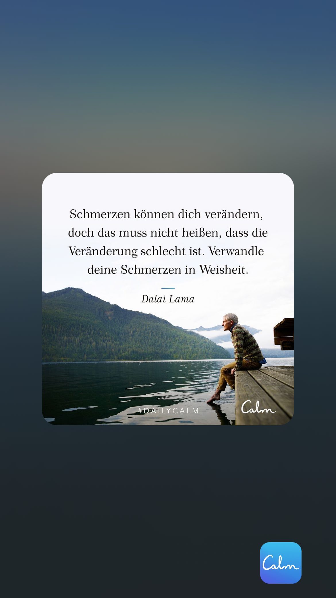 Schmerzen können dich verändern, doch das muss nicht heißen, dass die Veränderung schlecht ist