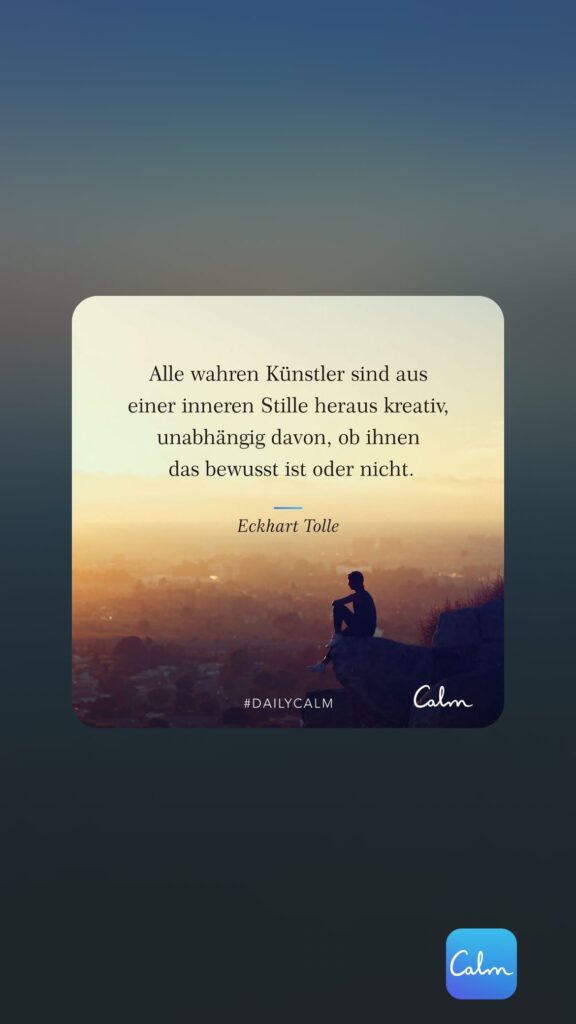 Dr. Norbert Dennerlein: Alle wahren Künstler sind aus einer inneren Stille heraus kreativ, unabhängig davon, ob ihnen