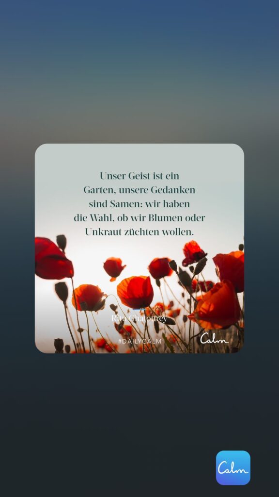 Dr. Norbert Dennerlein: Unser Geist ist ein Garten, unsere Gedanken sind Samen: wir haben die Wahl, ob