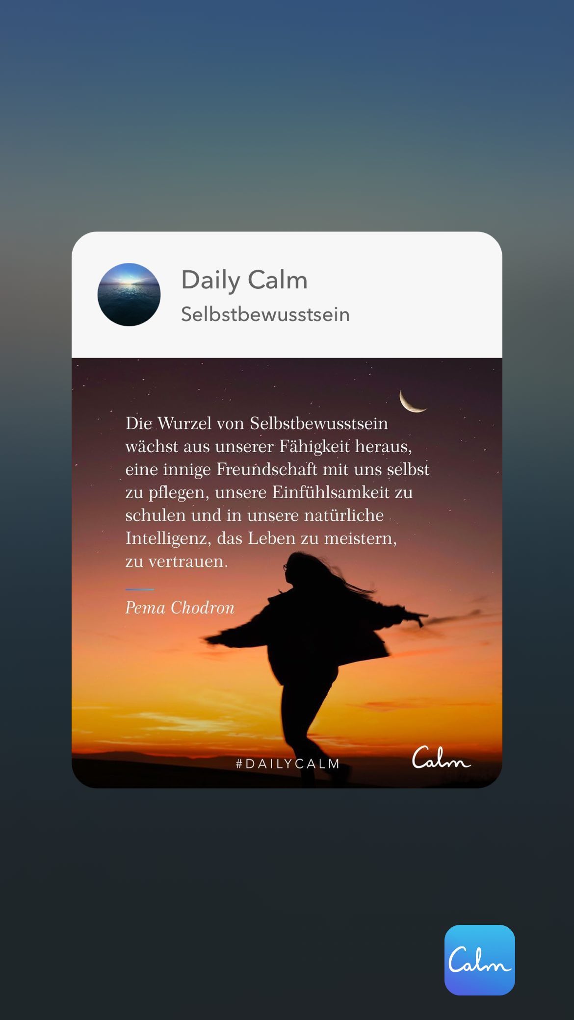 A Daily Calm wo Selbstbewusstsein Nas Die Wurzel von Selbstbewusstsein wächst aus unserer Fähigkeit