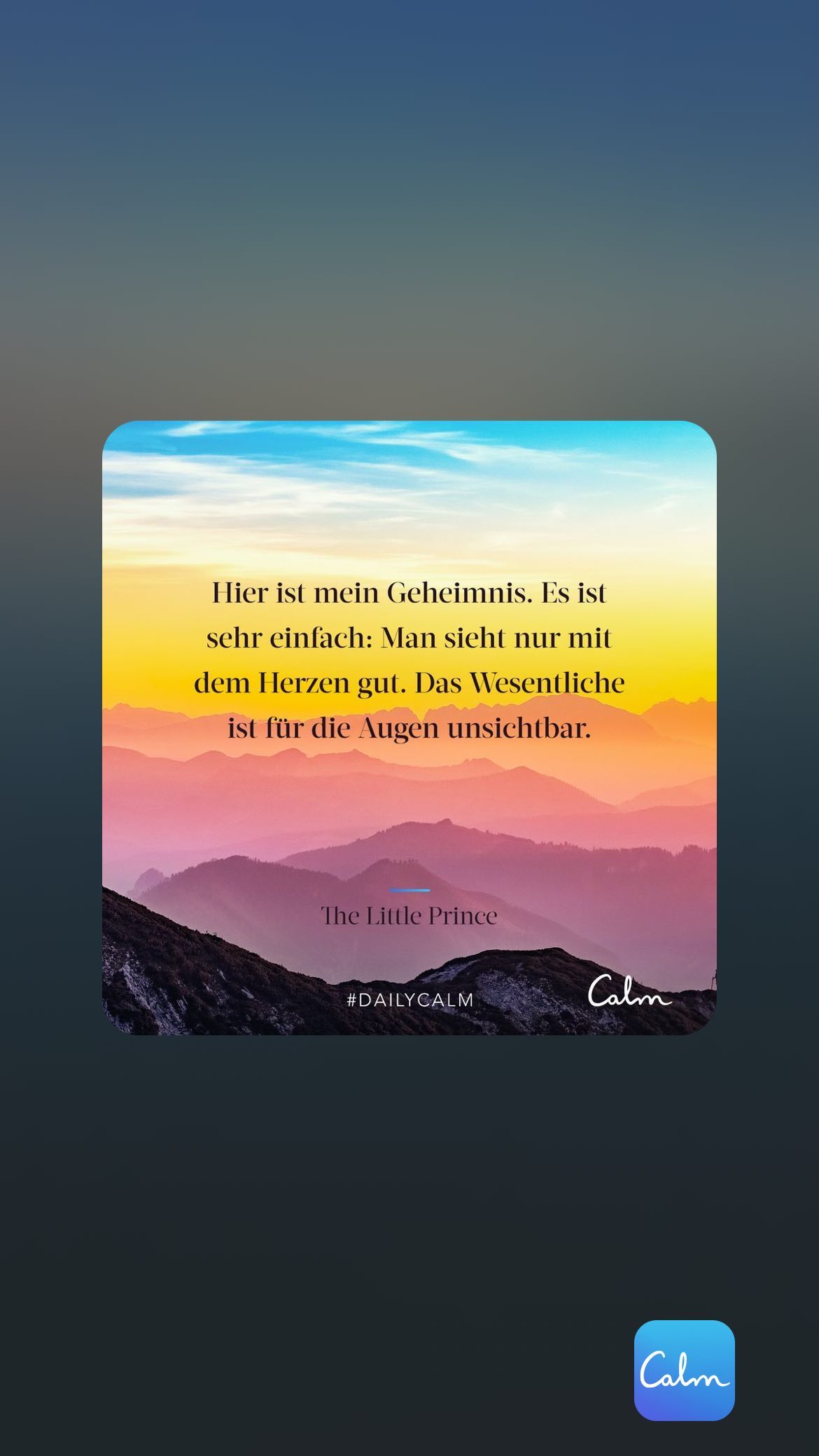 Hier ist mein Geheimnis