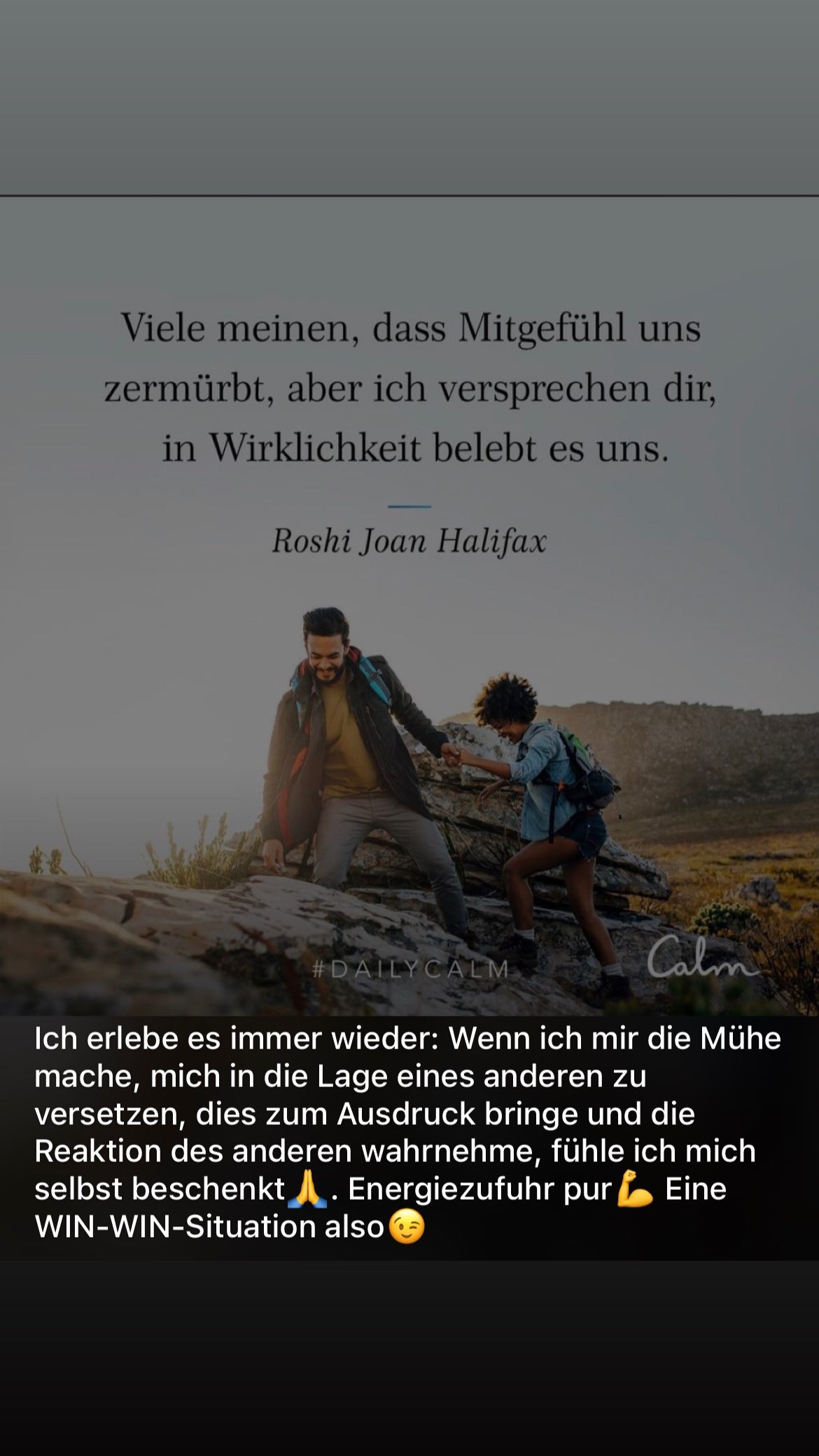 August 2022 - (18): Viele meinen, dass Mitgefühl uns zermürbt, aber ich versprechen dir, in Wirklichkeit belebt es 1 Viele meinen, dass Mitgefühl uns zermürbt, aber ich versprechen dir, in Wirklichkeit belebt es