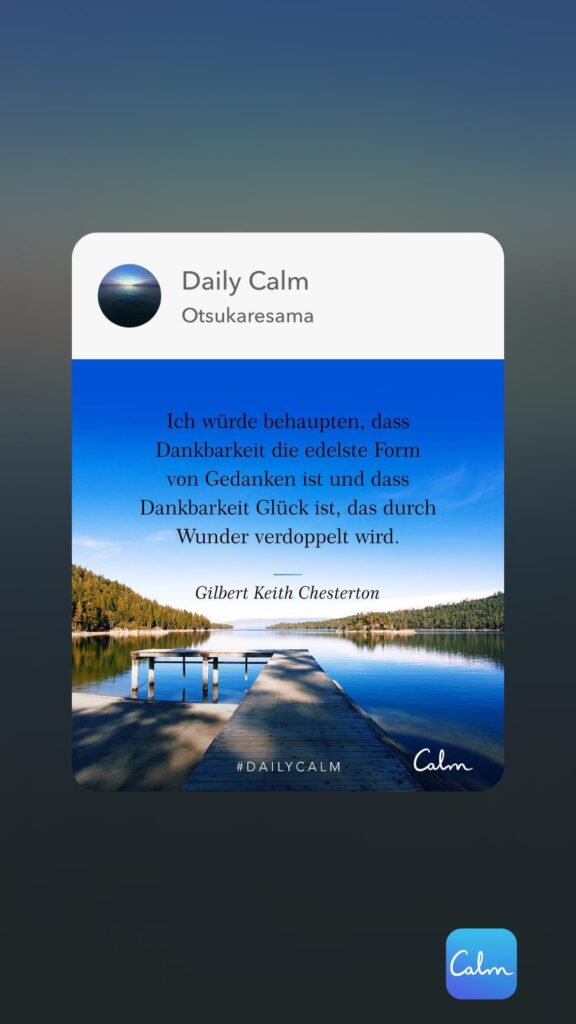 Dr. Norbert Dennerlein: En Daily Calm Otsukaresama Dankbarkeit Glück ist, de Wunder verdoppelt wird