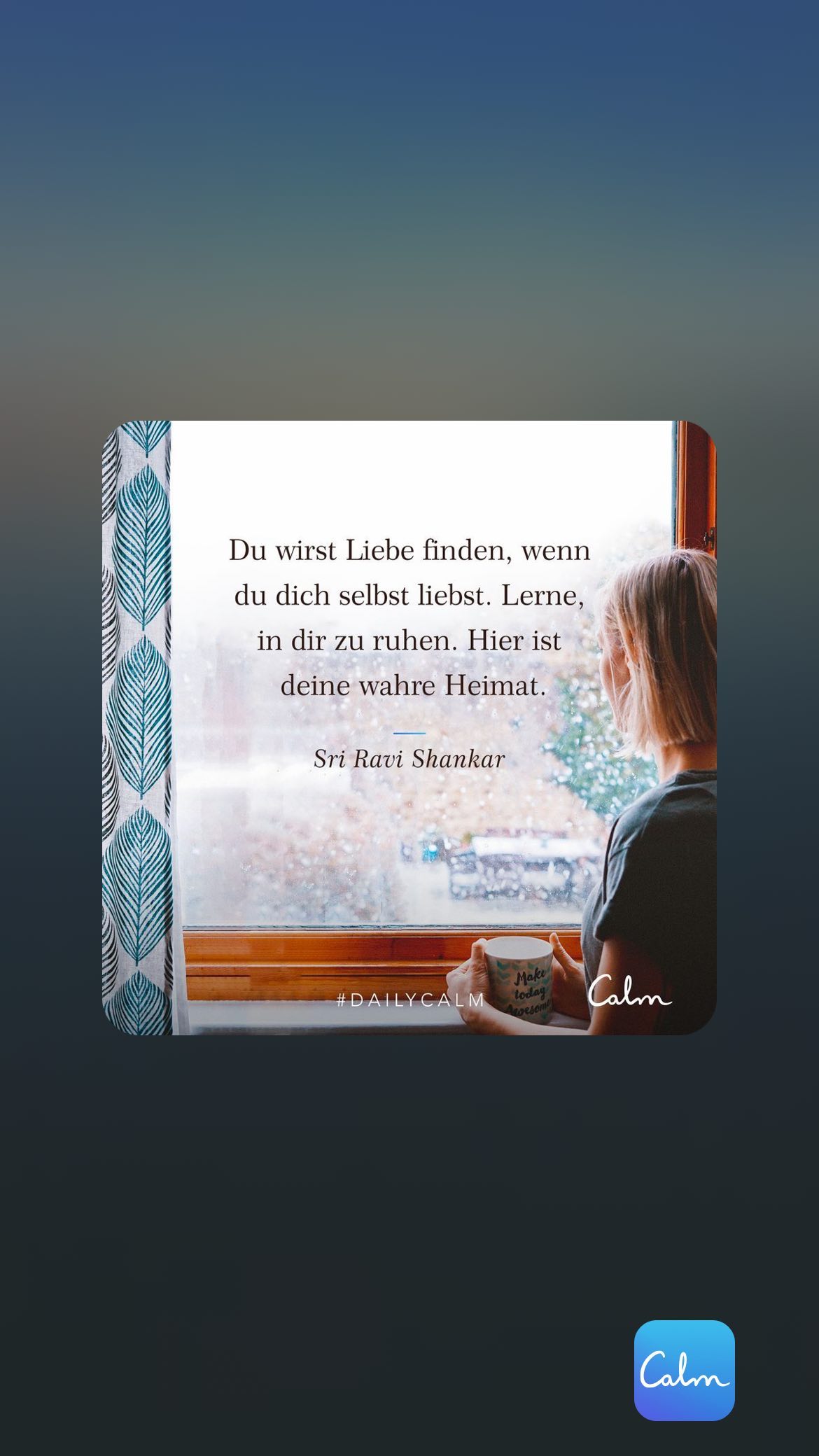Du wirst Liebe finden, wenn du dich selbst liebst