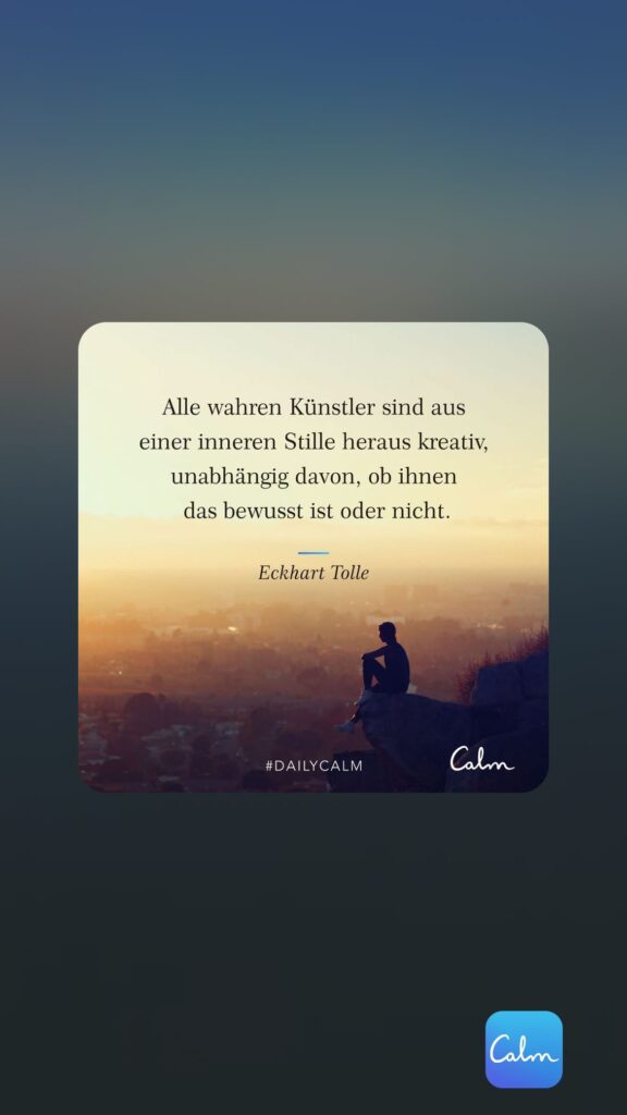 Dr. Norbert Dennerlein: Alle wahren Künstler sind aus einer inneren Stille heraus kreativ, unabhängig davon, ob ihnen