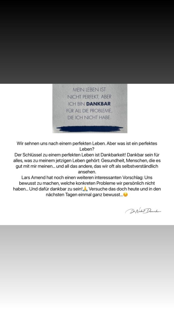 Dr. Norbert Dennerlein: MEIN