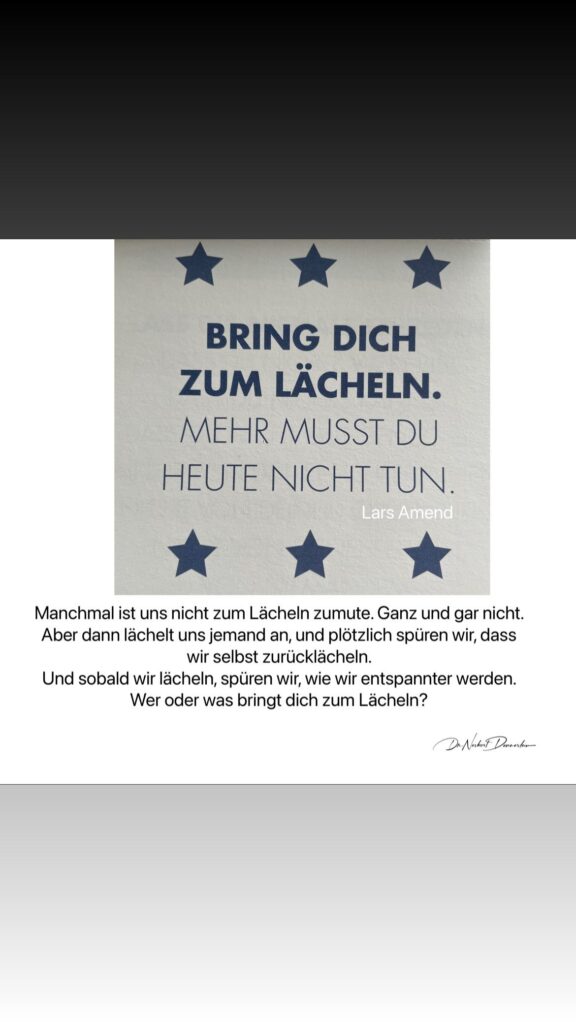 Dr. Norbert Dennerlein: BRING DICH ZUM LÄCHELN