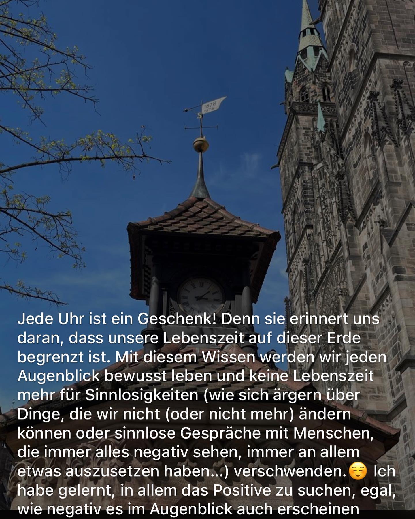 Jede Uhr ist ein Geschenk