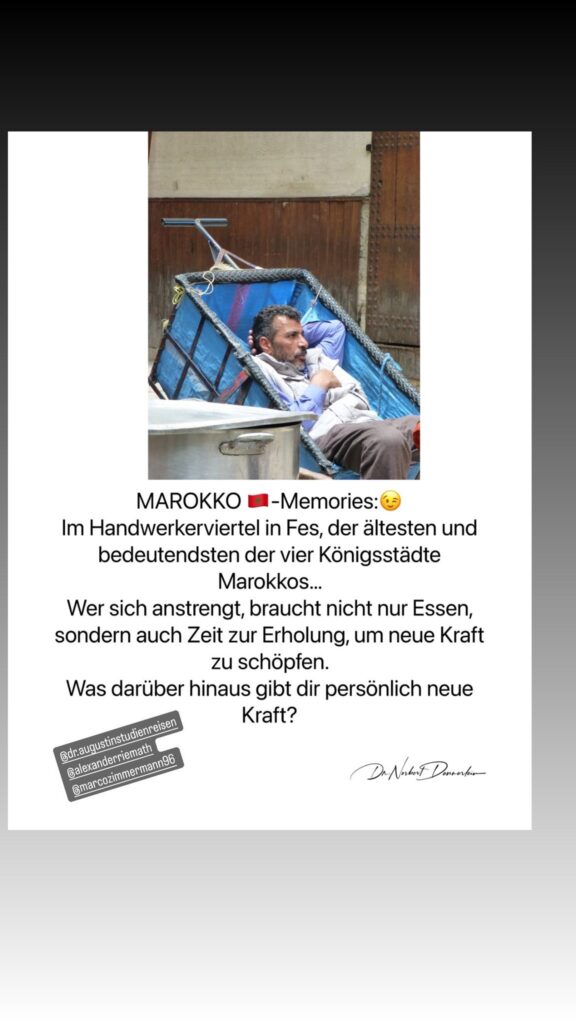 Dr. Norbert Dennerlein: MAROKKO ta - Memories: (3 Im Handwerkerviertel in Fes, der ältesten und bedeutendsten der