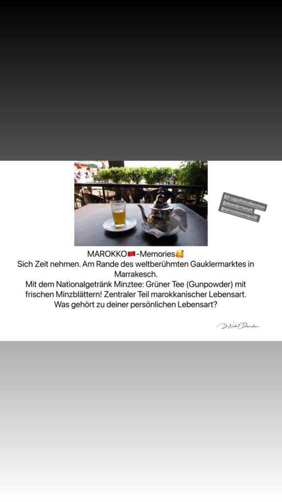 Dr. Norbert Dennerlein: MAROKKOMM - Memories&$ Sich Zeit nehmen