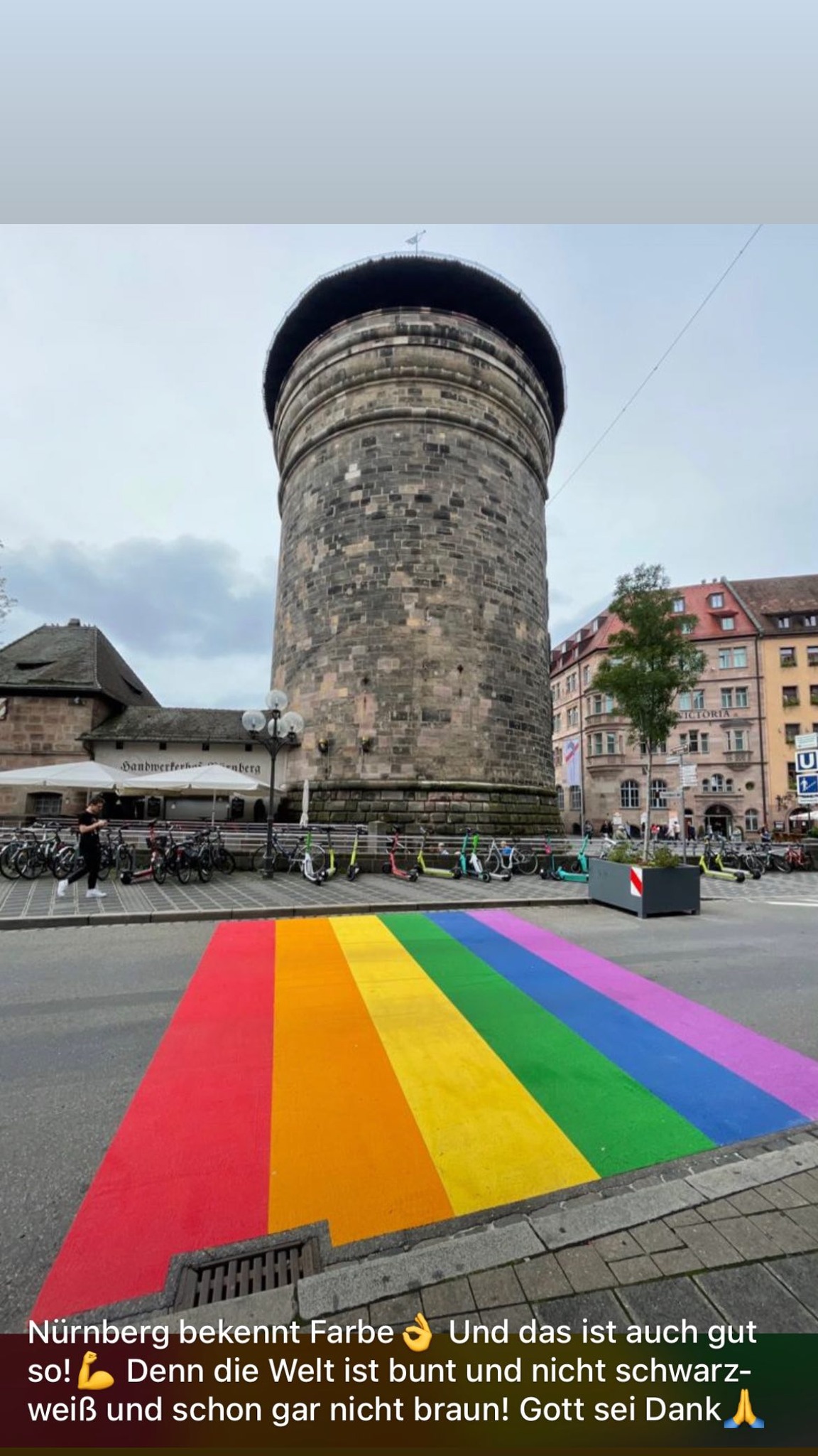 Nürnberg bekennt Farbe re) Und das ist auch gut so