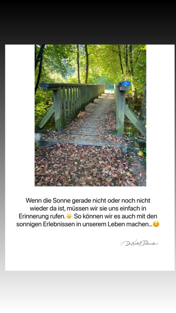 Dr. Norbert Dennerlein: Wenn die Sonne gerade nicht oder noch nicht wieder da ist, müssen wir sie