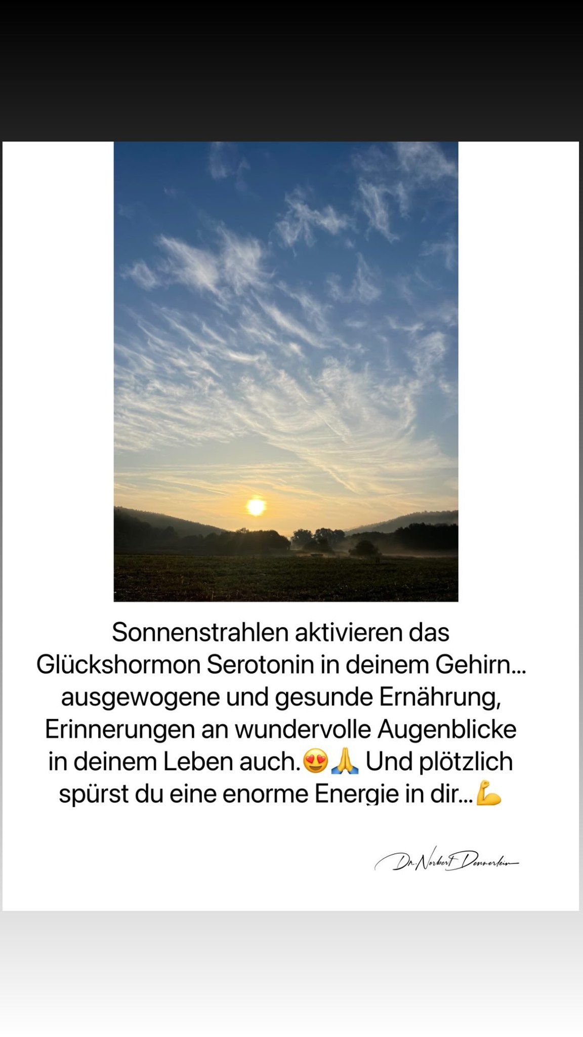Sonnenstrahlen aktivieren das Glückshormon Serotonin in deinem Gehirn