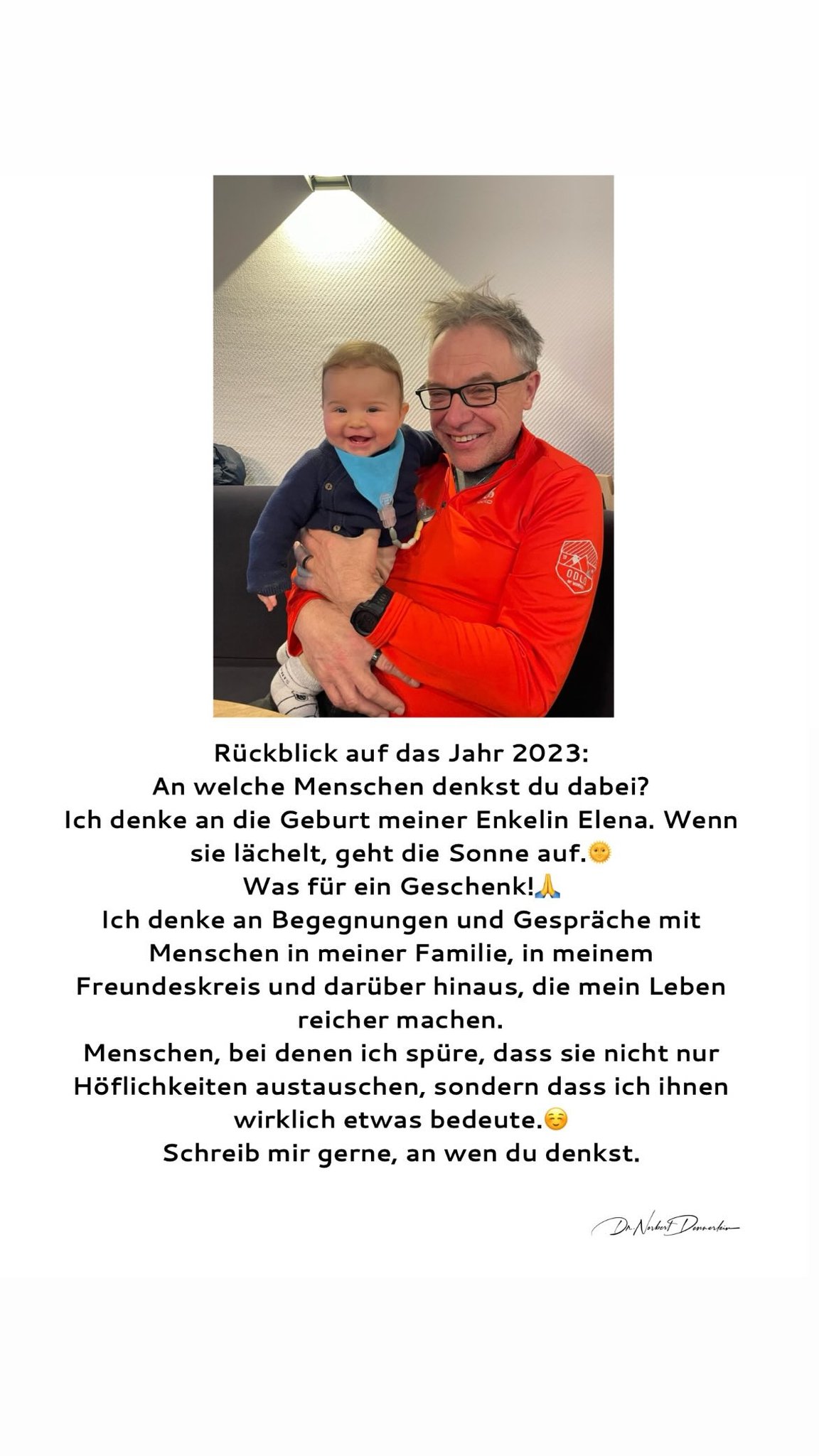 Rückblick auf das Jahr 2023: An welche Menschen denkst du dabei