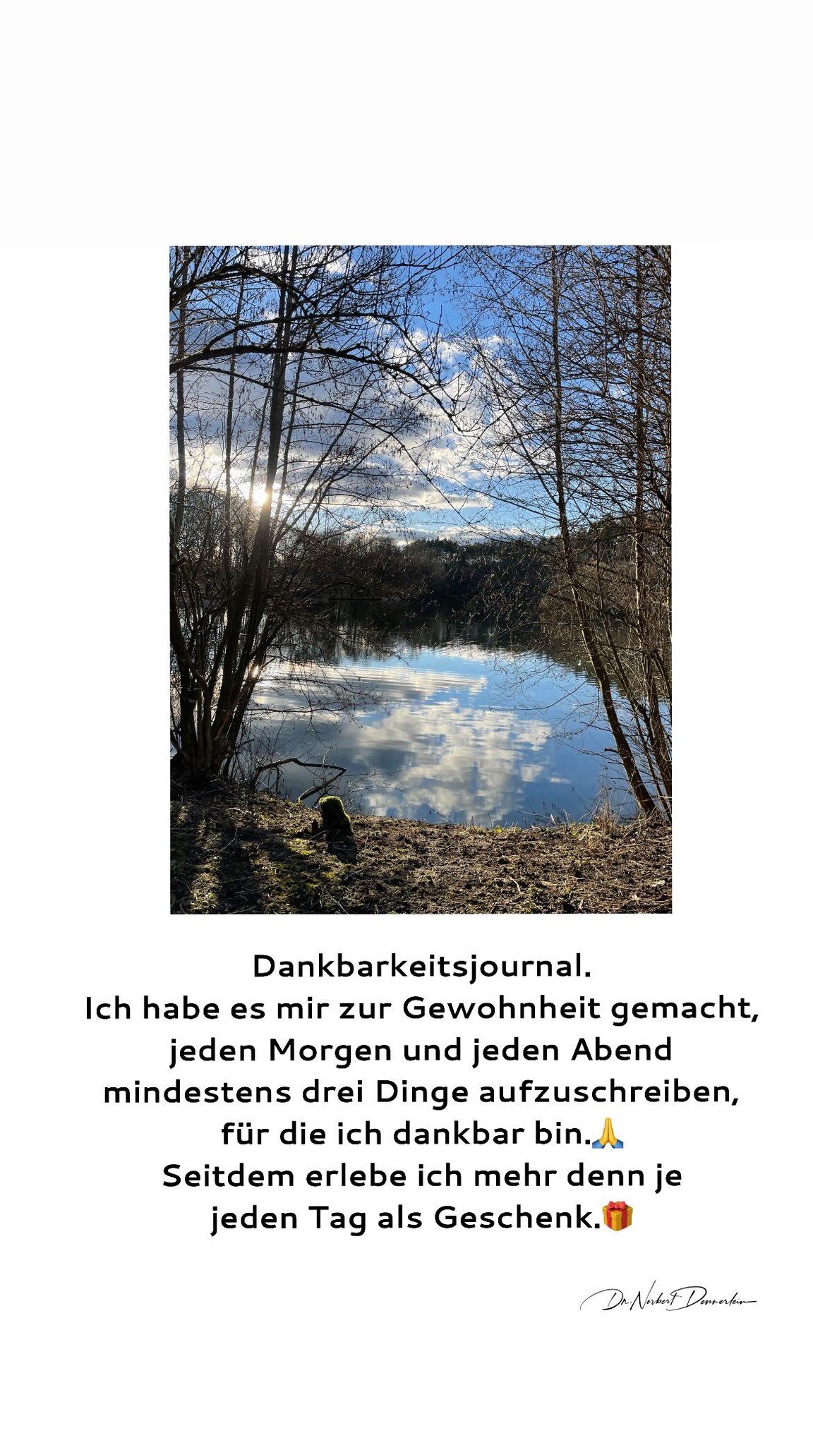 Dankbarkeitsjournal