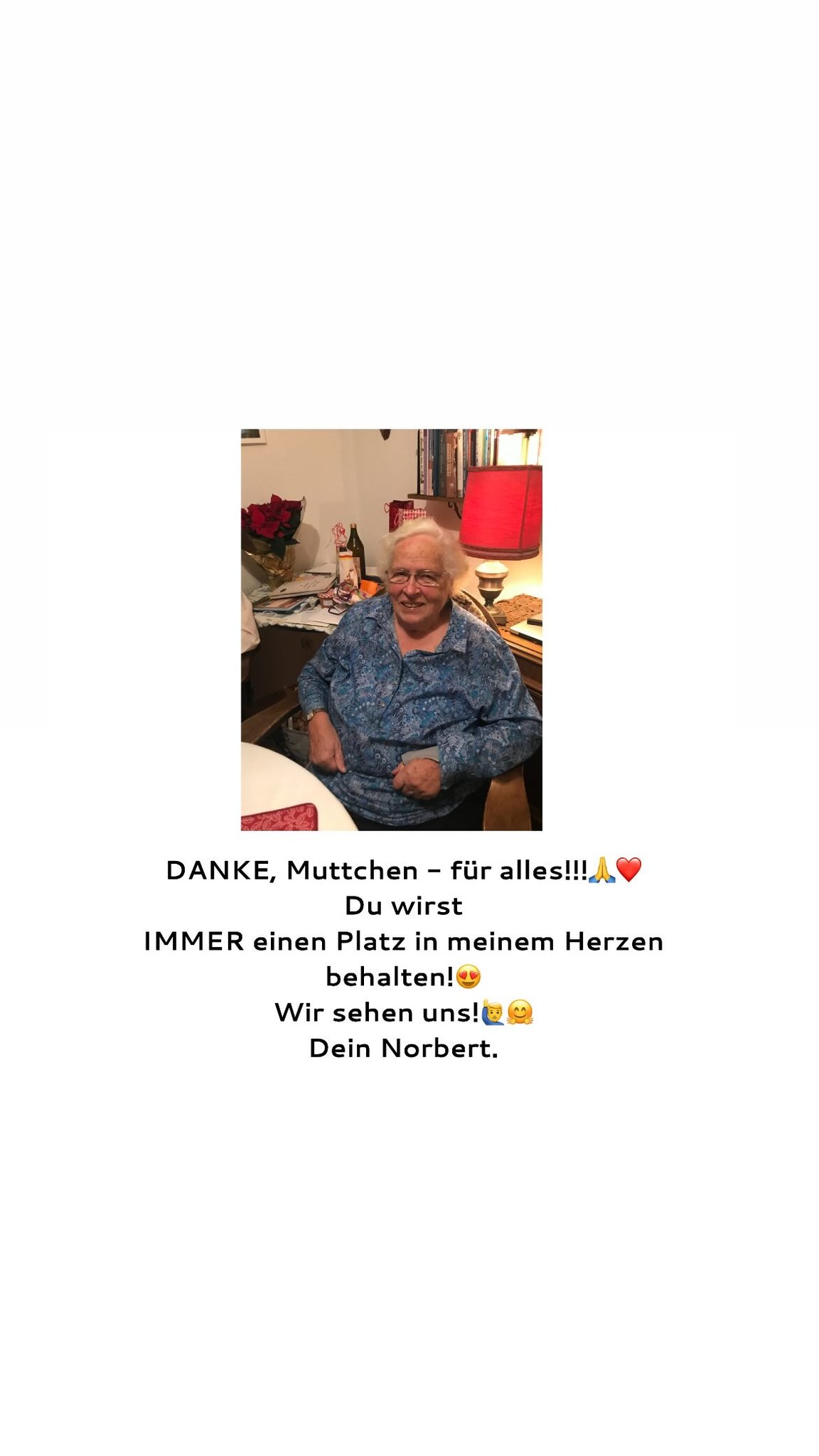 DANKE, Muttchen - für alles