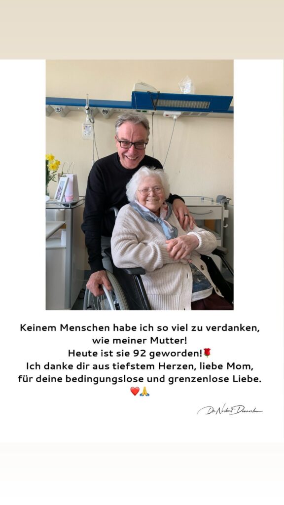 Dr. Norbert Dennerlein: Keinem Menschen habe ich so viel zu verdanken, wie meiner Mutter