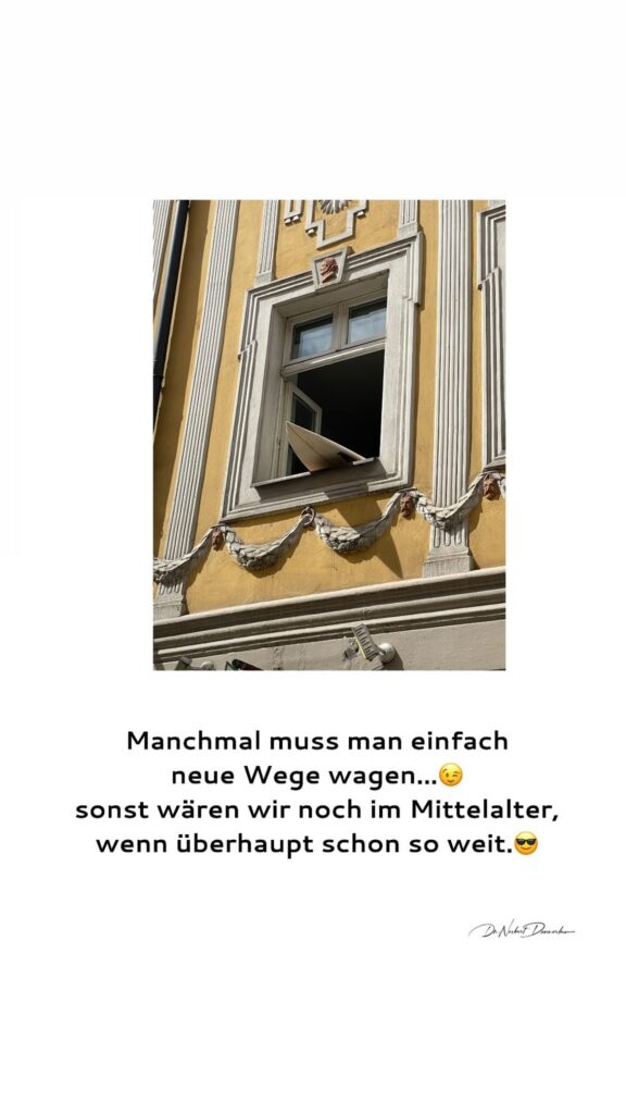 Dr. Norbert Dennerlein: Manchmal muss man einfach neue Wege wagen