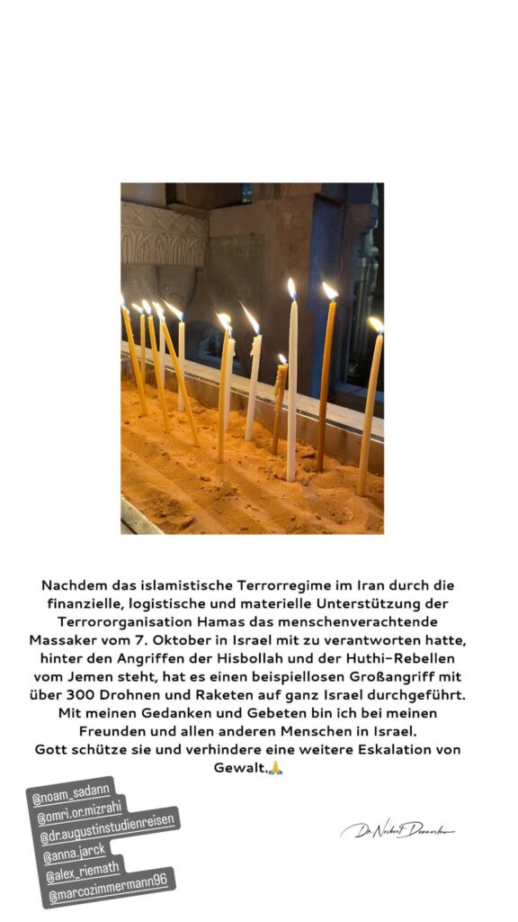 Dr. Norbert Dennerlein: Nachdem das islamistische Terrorregime im Iran durch die finanzielle, logistische und materielle Unterstützung der