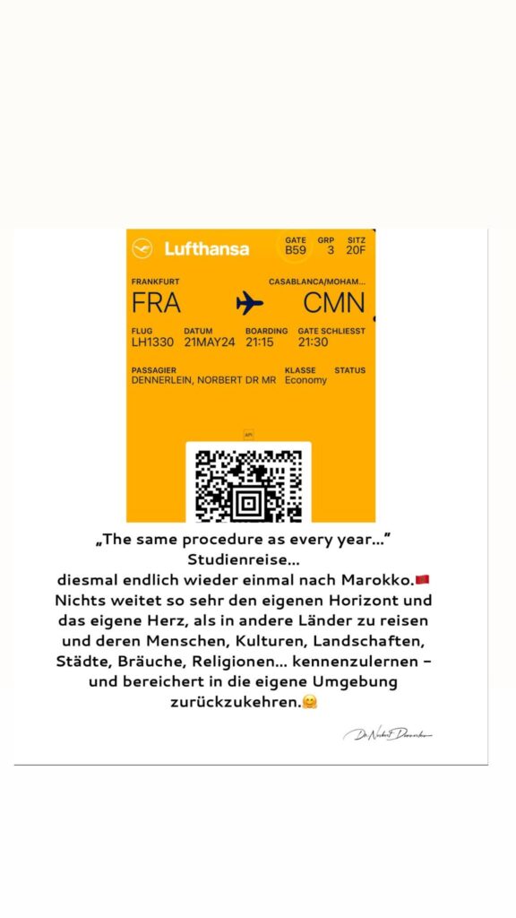 Dr. Norbert Dennerlein: Lufthansa „The same procedure as every year