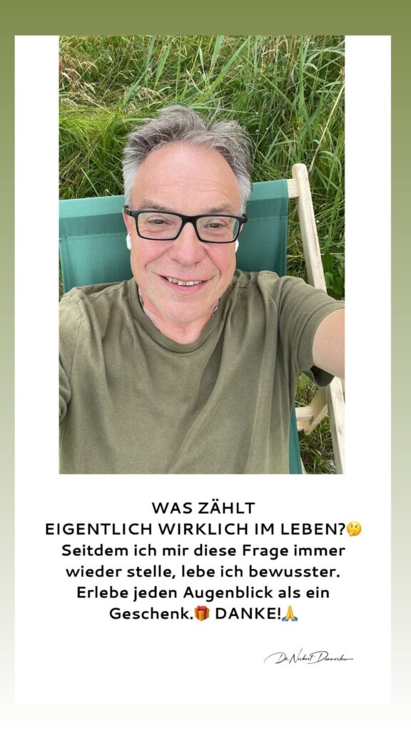 Dr. Norbert Dennerlein: WAS ZÄHLT