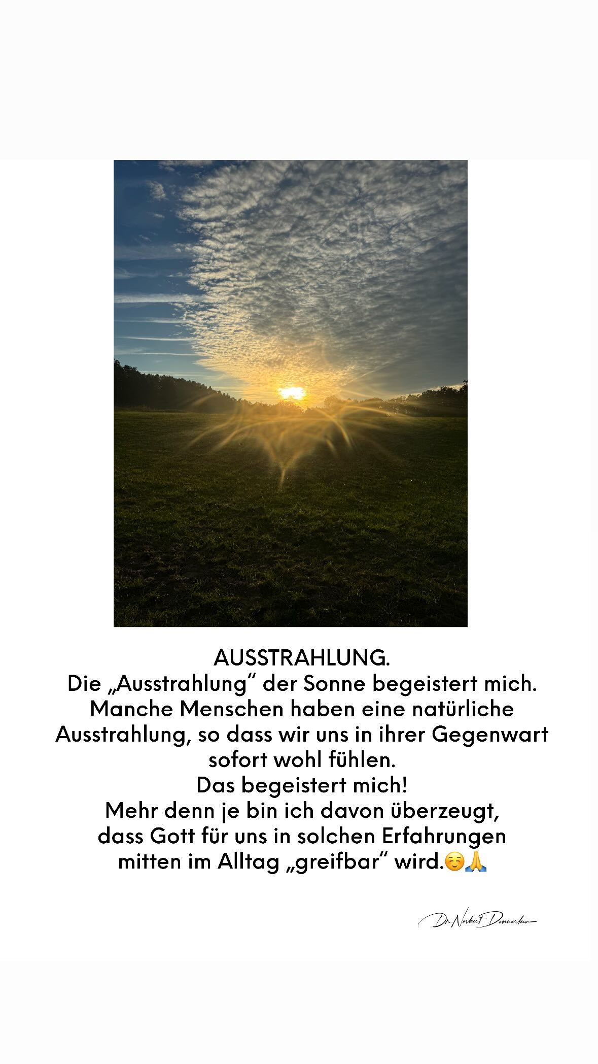 AUSSTRAHLUNG