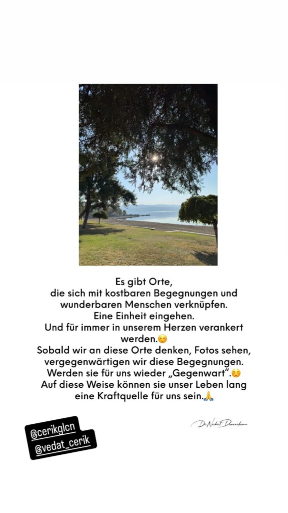 Dr. Norbert Dennerlein: Es gibt Orte, die sich mit kostbaren Begegnungen und wunderbaren Menschen verknüpfen