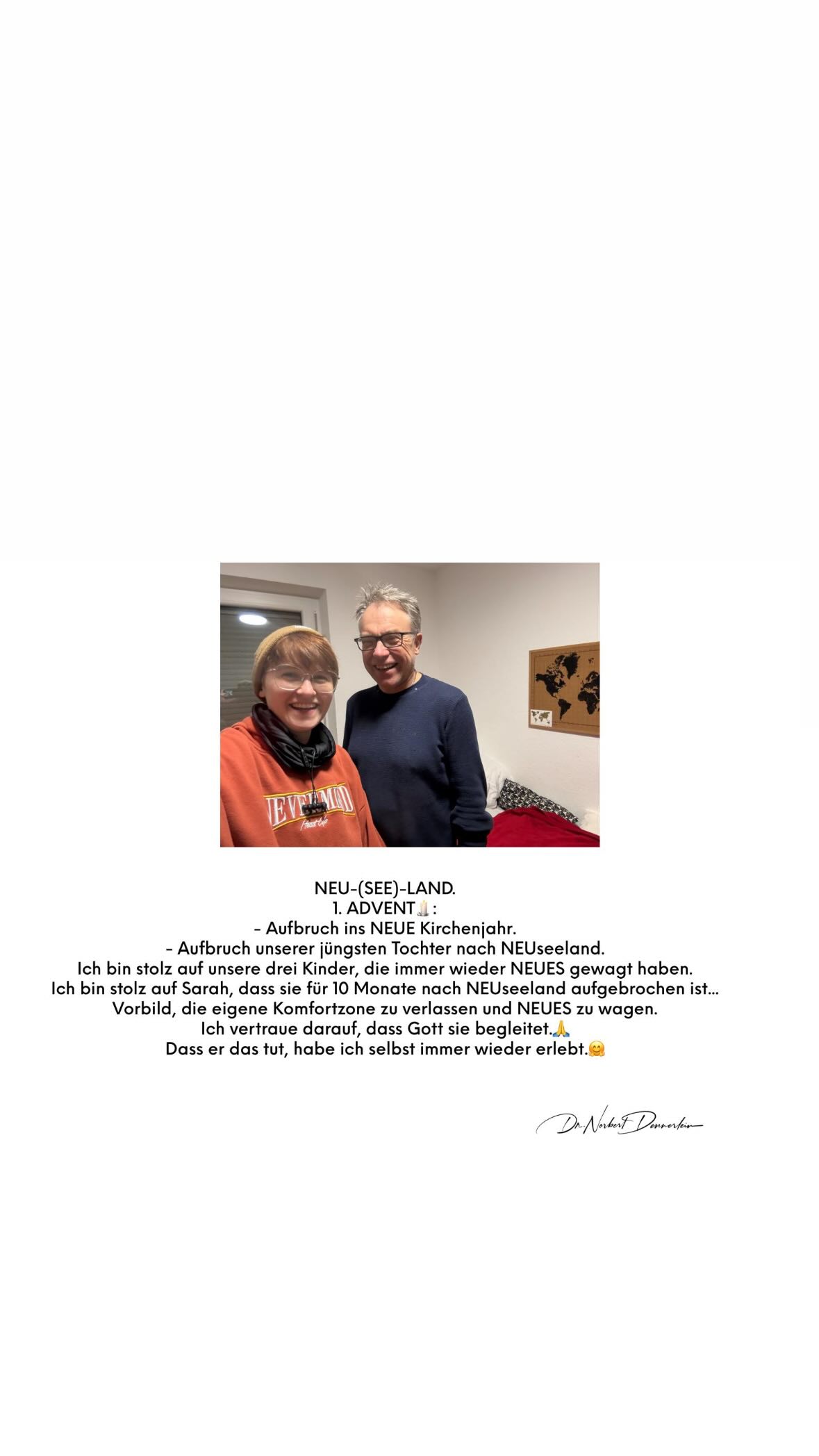 ADVENT: - Aufbruch ins NEUE Kirchenjahr