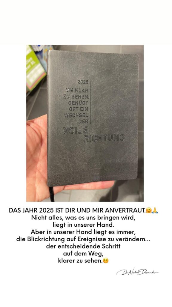 Dr. Norbert Dennerlein: DAS JAHR 2025