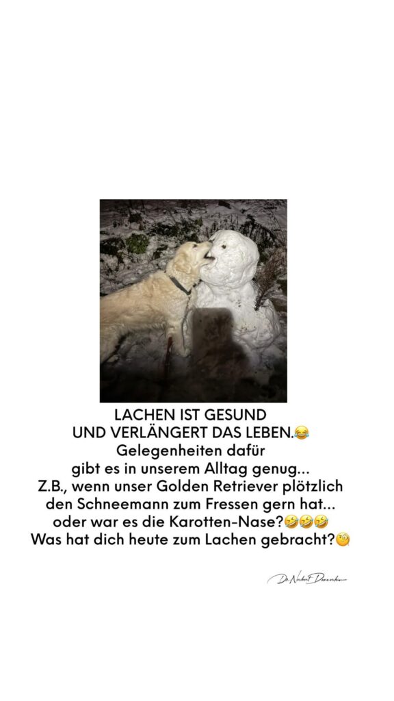 Dr. Norbert Dennerlein: LACHEN