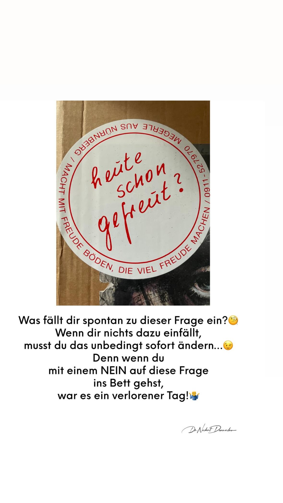 Was fällt dir spontan zu dieser Frage ein