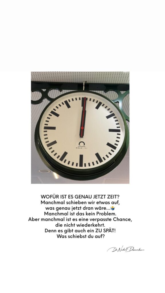 Dr. Norbert Dennerlein: WOFÜR