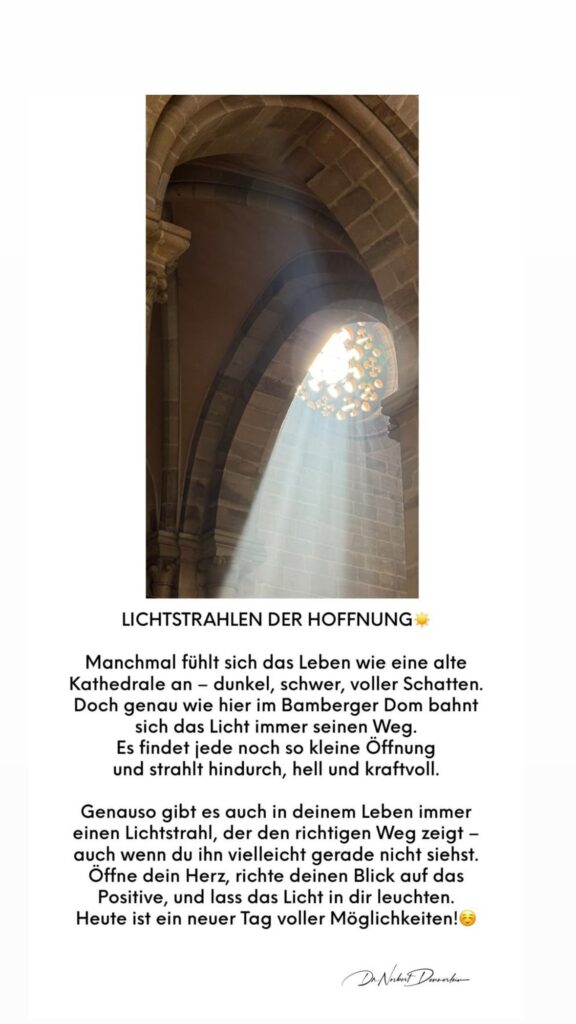 Dr. Norbert Dennerlein: LICHTSTRAHLEN