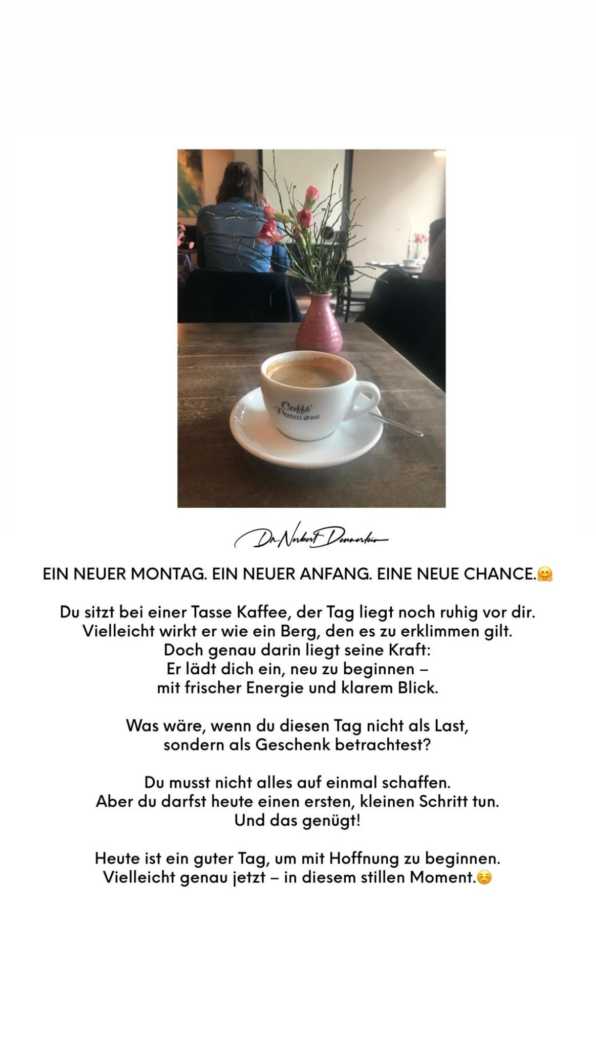 April 2025 - (15): EIN NEUER MONTAG 1 EIN NEUER MONTAG