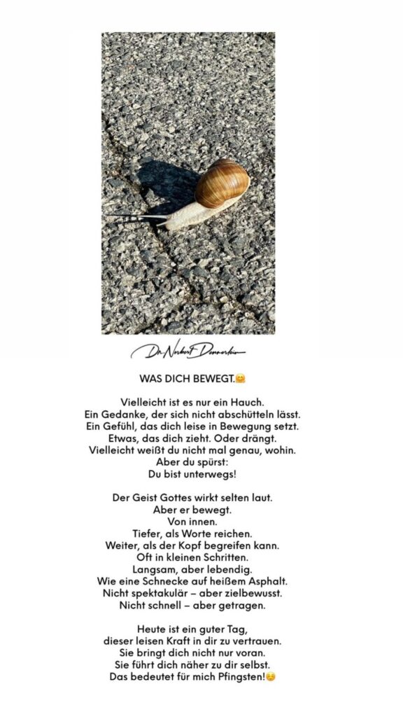 Dr. Norbert Dennerlein: WAS DICH