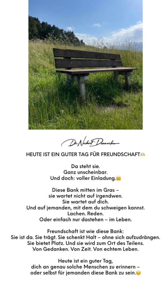 Dr. Norbert Dennerlein: HEUTE