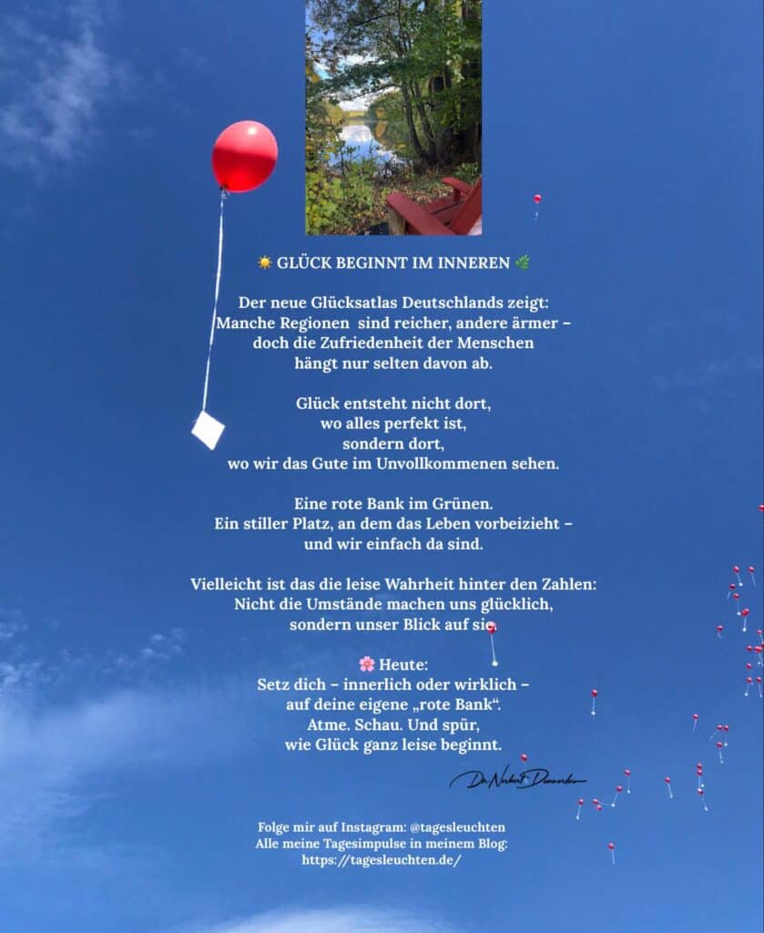 Dr. Norbert Dennerlein: Glück beginnt im Inneren